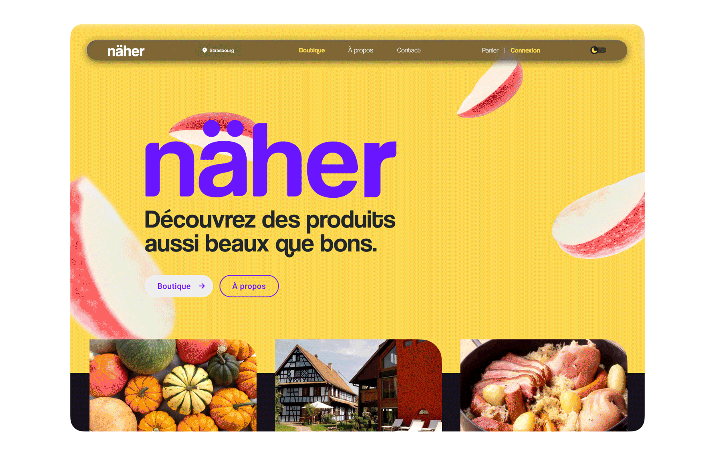 Naher Näher design par Hugo Anneheim
