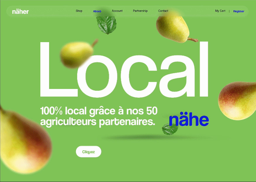 Naher Näher design par Hugo Anneheim