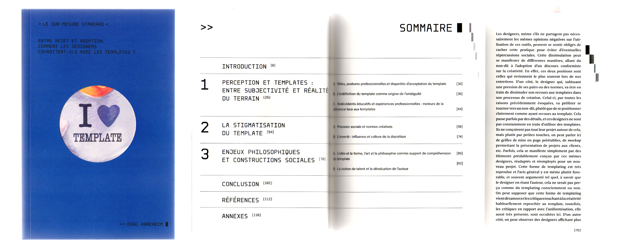 Livre Le Sur-Mesure Standard design par Hugo Anneheim
